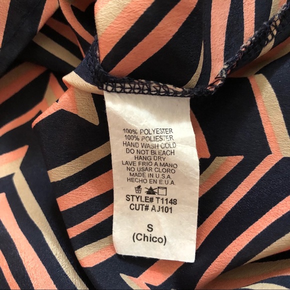 ⭐️Cropped Razor back Chevron Top - Picture 4 of 4